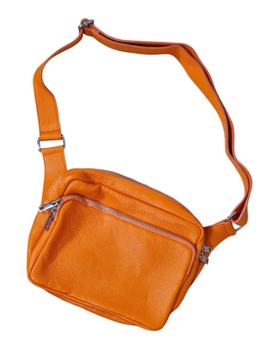 Crossbody Bag Elegant Sportlich Handtasche Kolibri Ulm Hellorange 