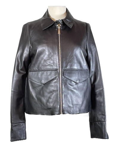 Darla Sheep Dream Lederjacke Oakwood 0501 Black XS 