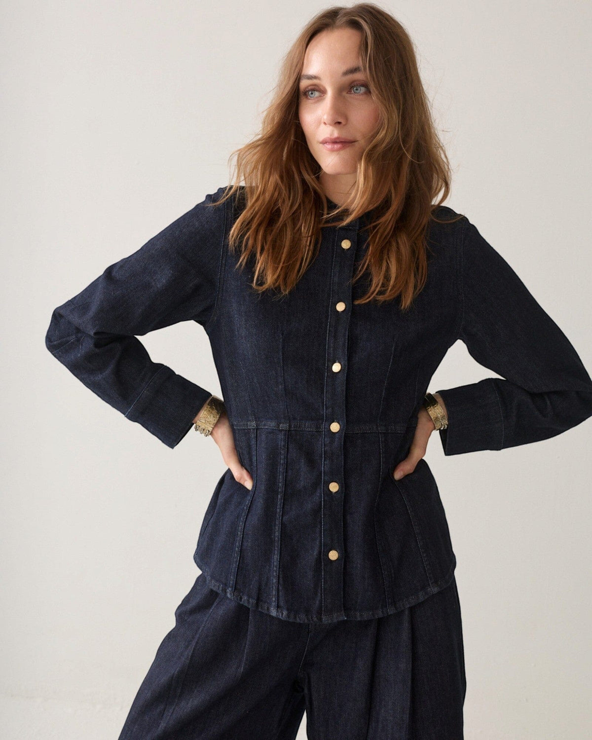 Denim Blouse Jeansjacke Summum Woman 