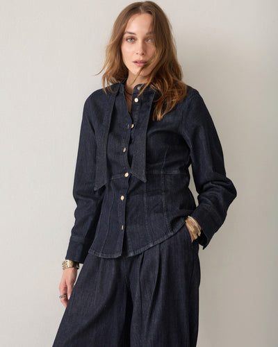 Denim Blouse Jeansjacke Summum Woman 