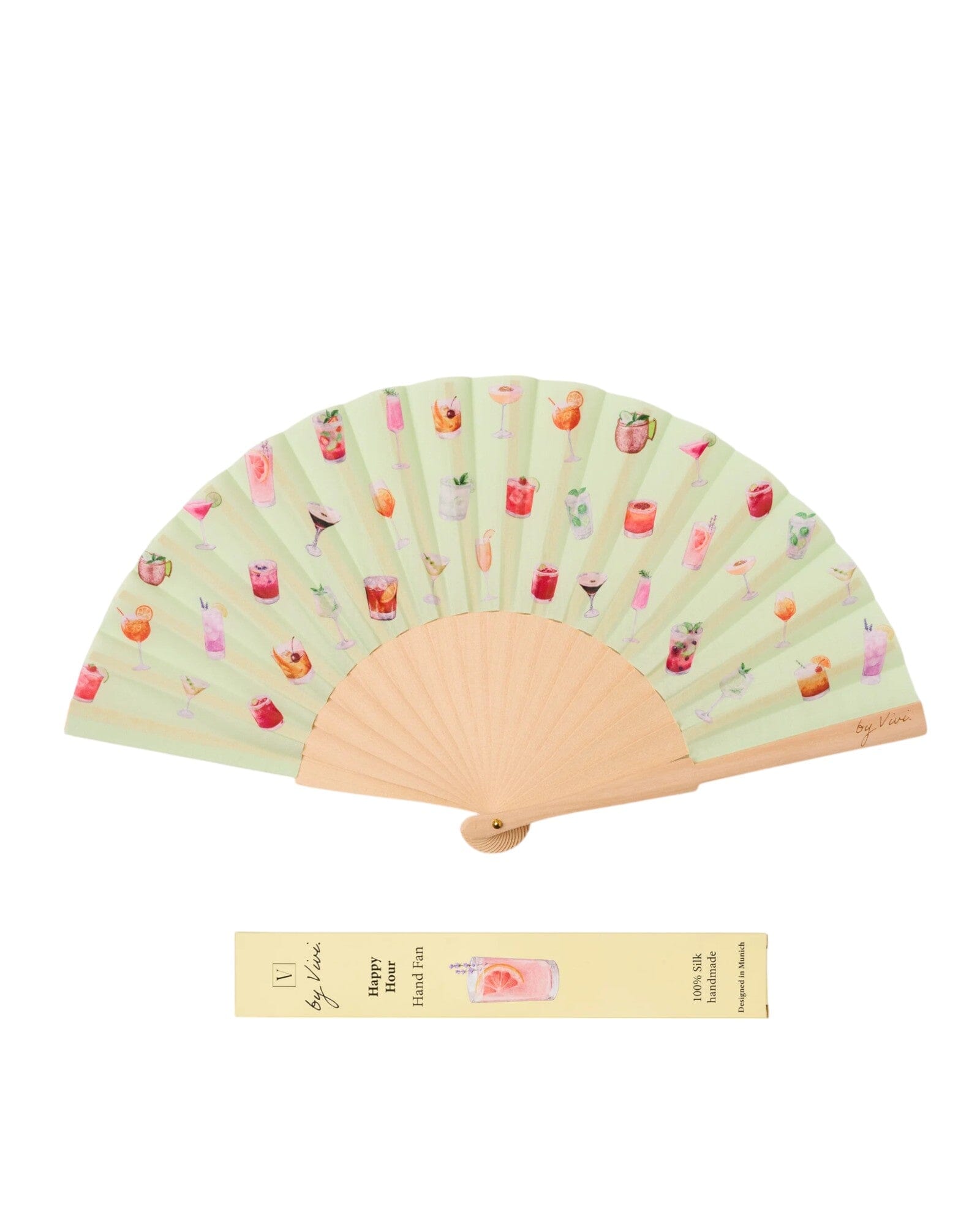 Fächer Drinks Fächer by Vivi. Bunt Einheitsgröße 