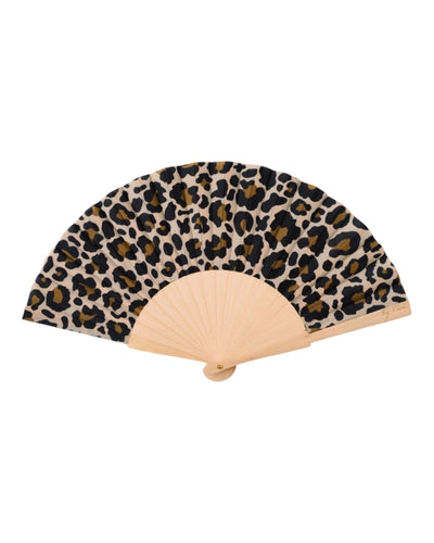 Fächer Leopard Fächer by Vivi. Bunt 40x23x4cm 