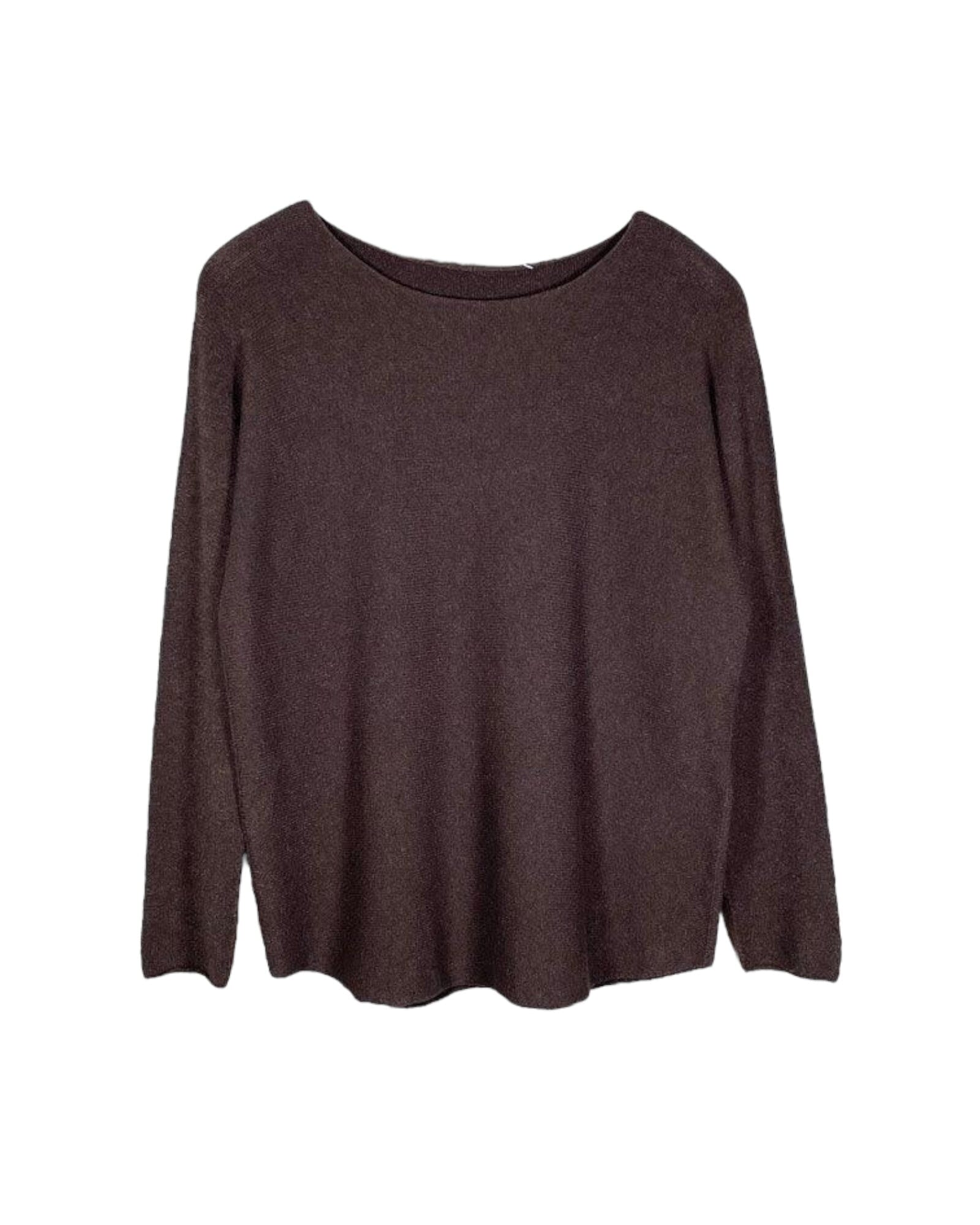 Fashion Rundhals Langarm Pullover Kolibri Ulm Braun Einheitsgröße 
