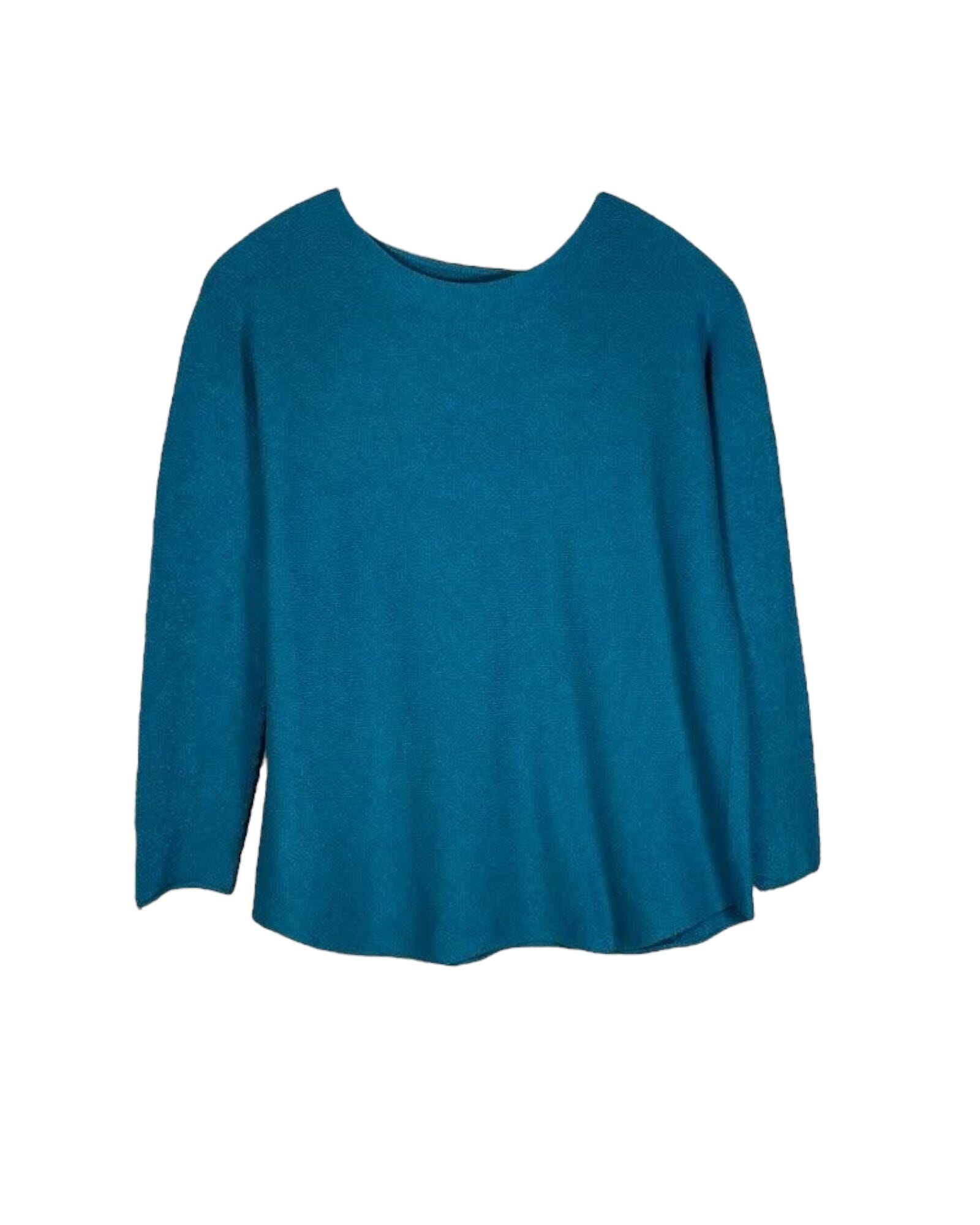 Fashion Rundhals Langarm Pullover Kolibri Ulm Petrol Einheitsgröße 