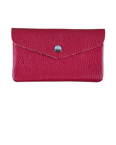 Geldbörse mit Klappe groß Geldbörse Kolibri Ulm Rot 