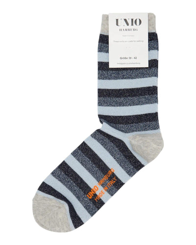 Glam Stripe Socken UNIO 06 Multi Light Grey 36-38 