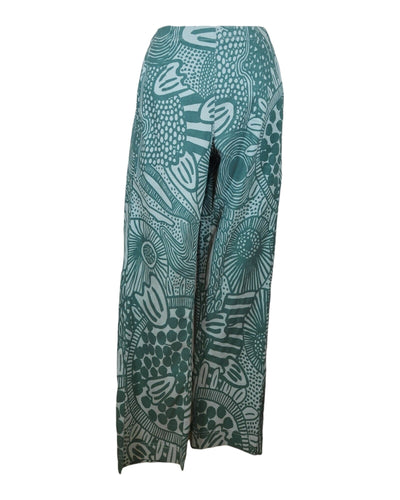 Hose Hose Rundholz Black Label 451 Grass Print S 