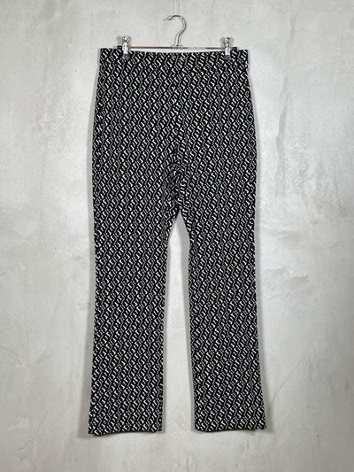 Hose Macy 7/8 Pencil Jacquard Hose Raffaello Rossi 011 weiß gemustert 36 