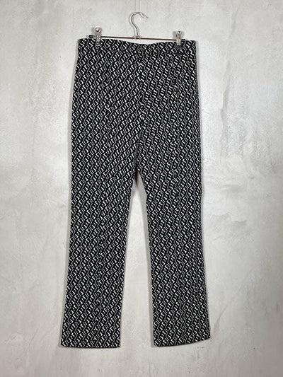 Hose Macy 7/8 Pencil Jacquard Hose Raffaello Rossi 