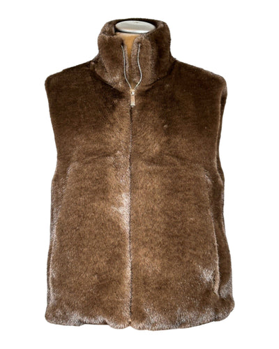 Imitated Fur Weste Weste Funk 