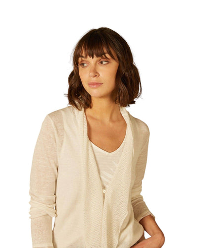 Jacket Knit Dirty Strickjacke Nile 1 Ivory S 