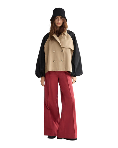 Jacket Trench Mix Jacke Summum Woman 