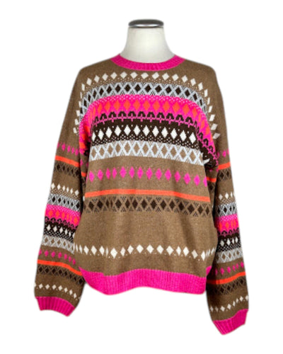 Jacquardpulli TOTORO Pullover Grace 138 Amber S 