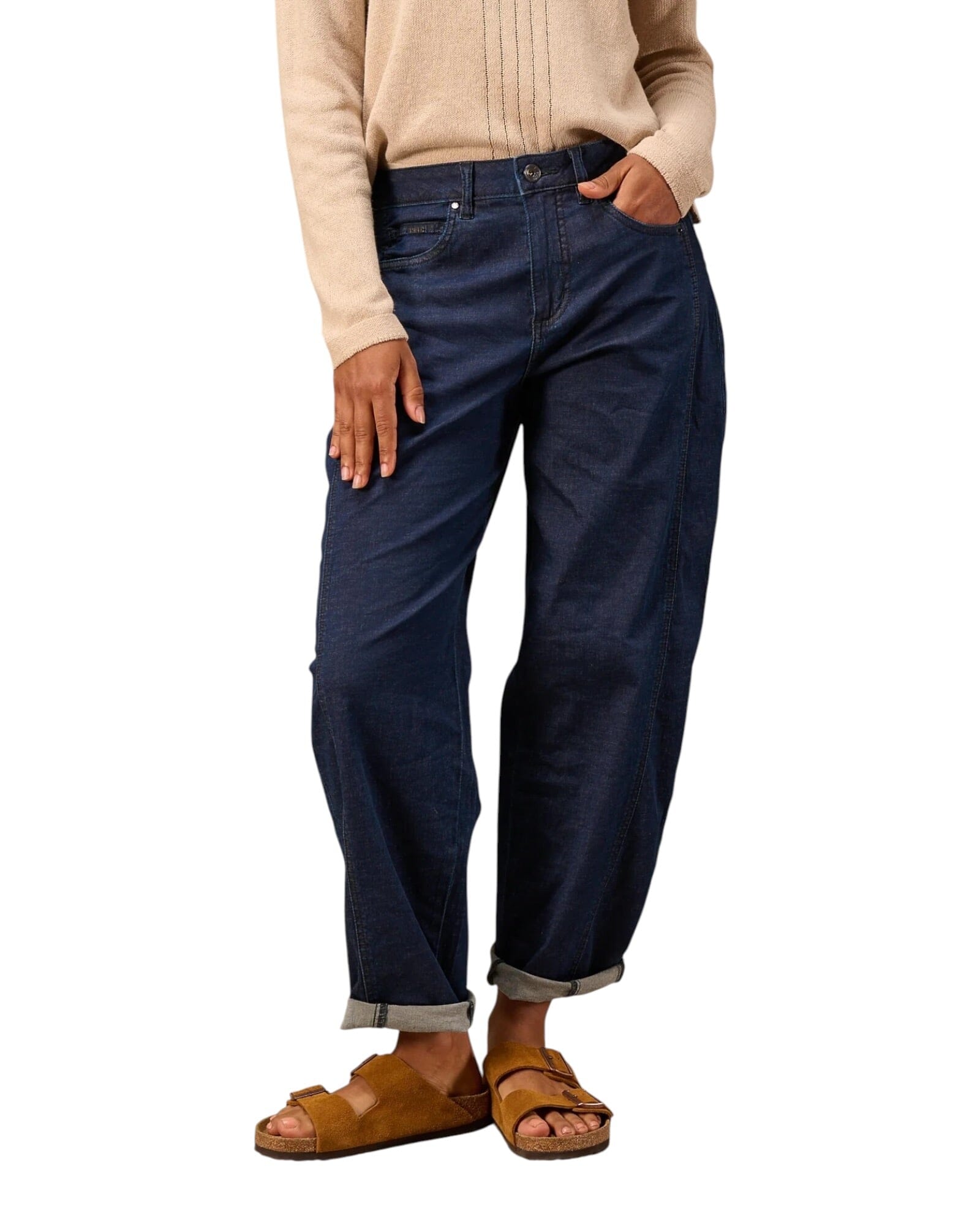 Jeans Barrel Hose Nile Raw Denim XS 