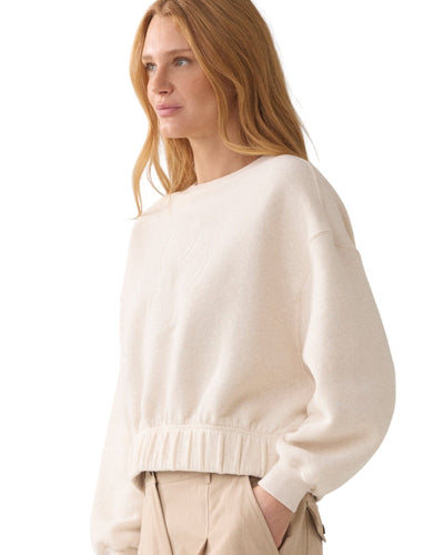 Jersey Boxy Sweat Sweatshirt Summum Woman 