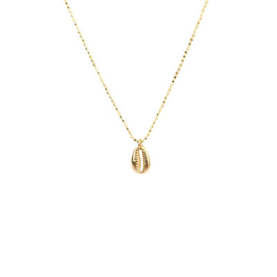Kette Noemi Kette inrosa Gold Kette 37 – 40 cm, Muschel 1,2 cm 