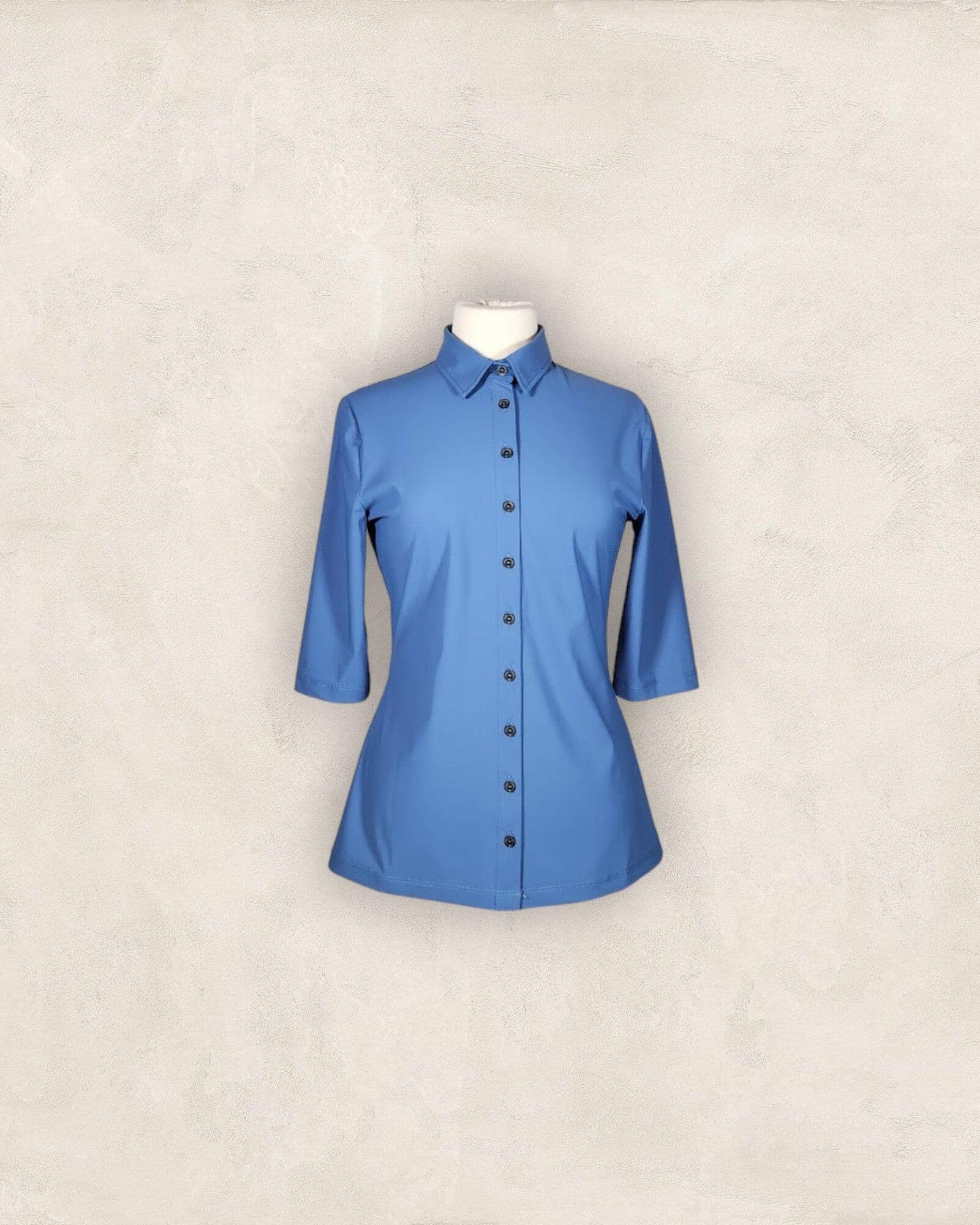 Kikkie Blouse Bluse Jane Lushka Mid Blue S 