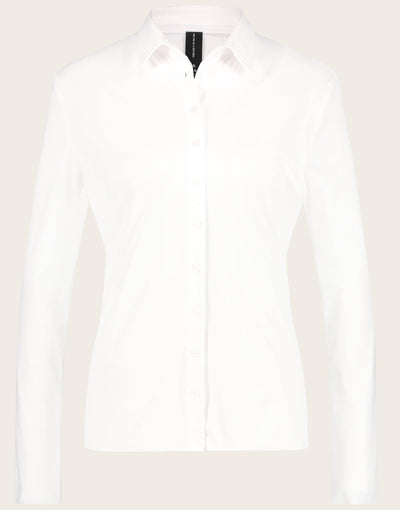 Kikkie Blouse Technical Jersey Bluse Jane Lushka White 001 S 