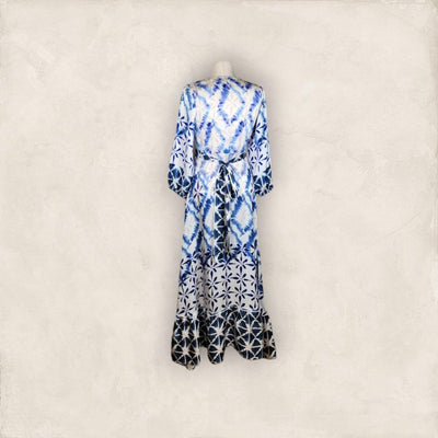 Kleid Blue Batik Kleid Grace 
