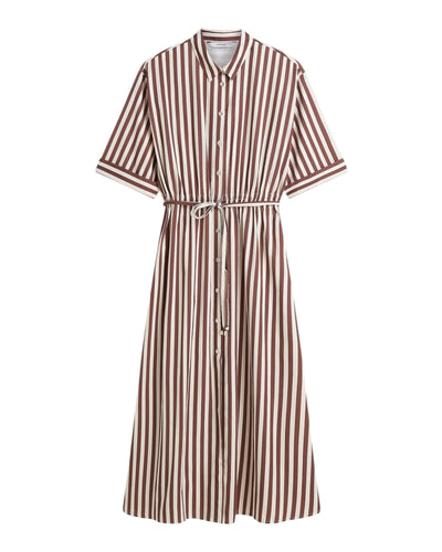 Kleid Stripe Kleid Summum Woman 334 Deep Fig 36 