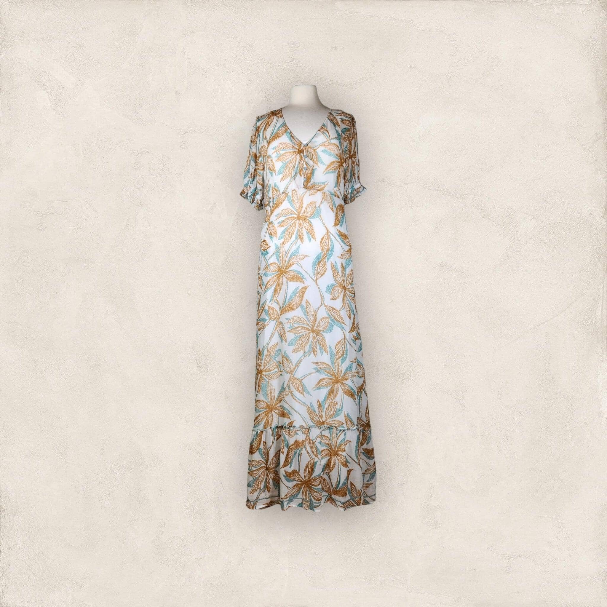 Langes Kleid Kleid Nile Offwhite S 