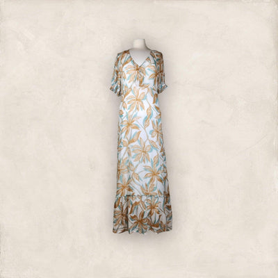 Langes Kleid Kleid Nile Offwhite S 