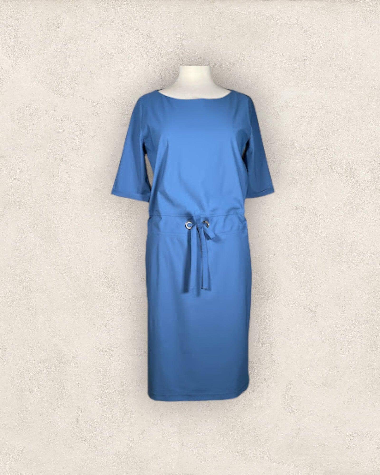 Lea Dress Technical Jersey Kleid Jane Lushka 650 Mid Blue S 