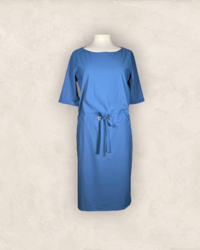Lea Dress Technical Jersey Kleid Jane Lushka 650 Mid Blue S 
