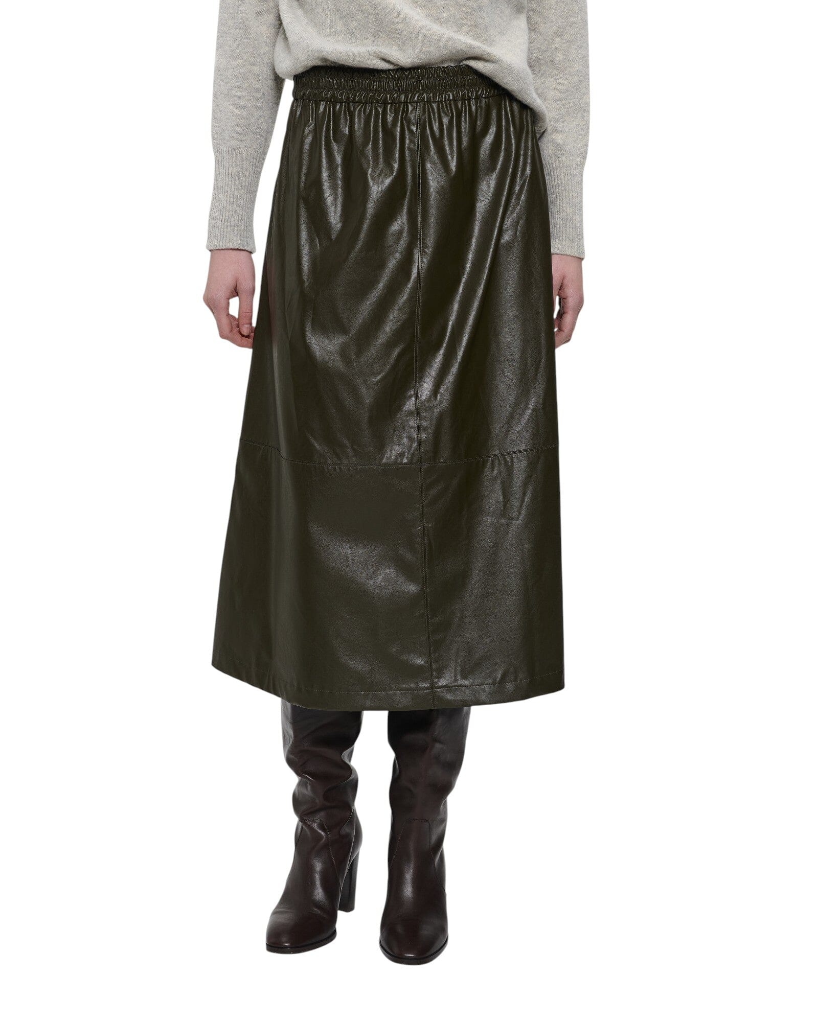 Leather Skirt Rock Jane Lushka 