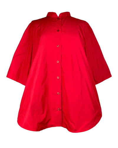 Light Taffeta Bluse base Bluse Hindahl & Skudelny Red S 