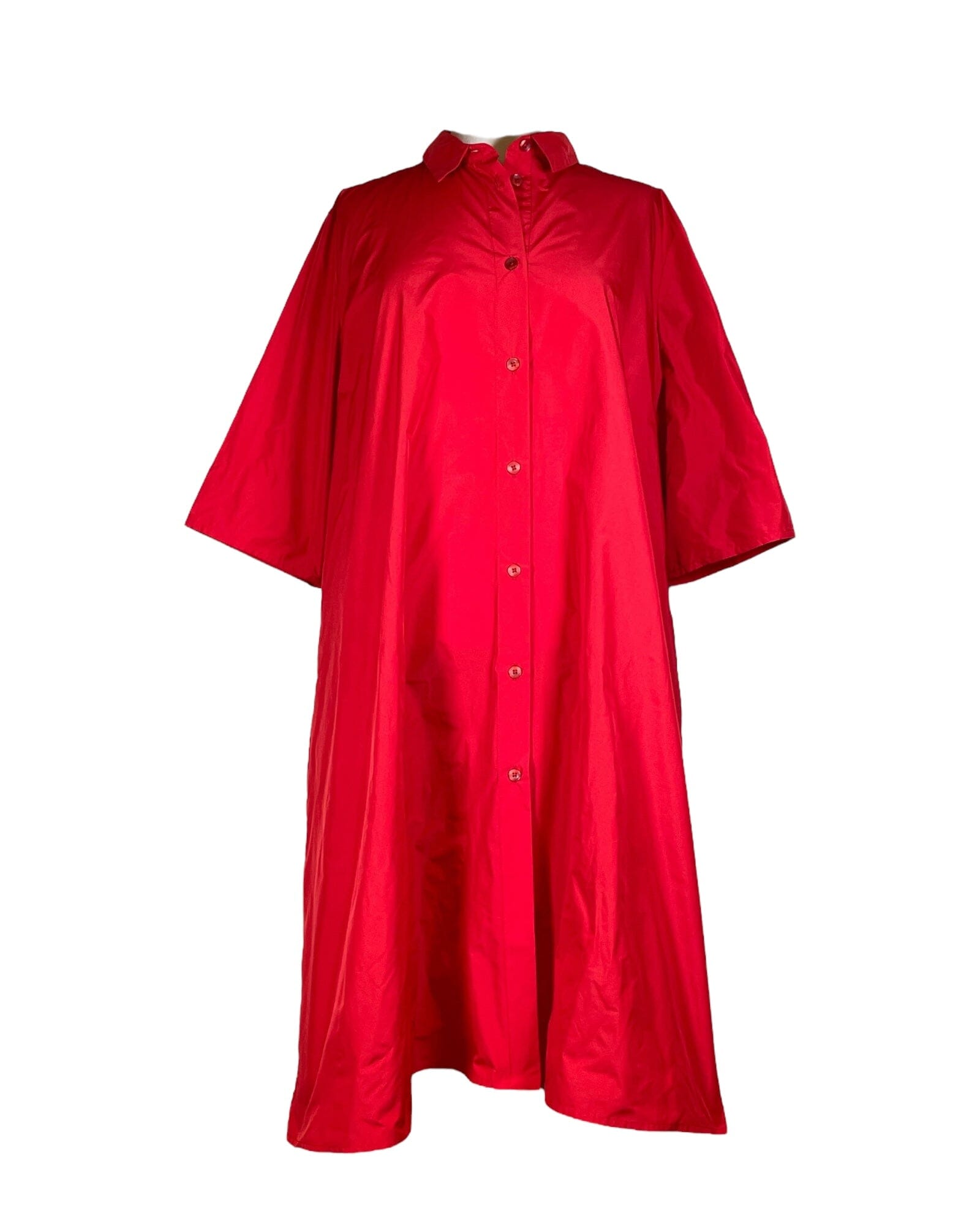 Light Taffeta Kleid A-Form Kleid Hindahl & Skudelny Red S 