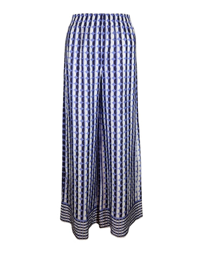 Lizett Hose Raffaello Rossi 81 Blau gemustert 36 