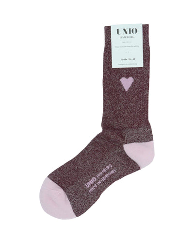 Love Socken UNIO 09 Bordeux Rose 36-38 