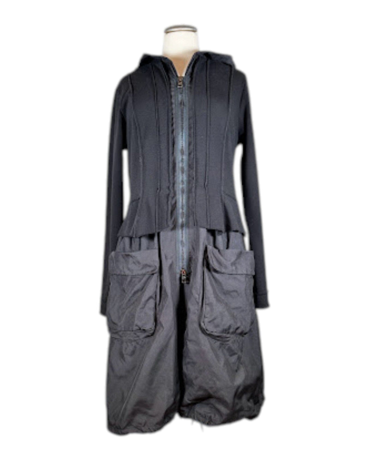 Mantel Mantel Elli 90 Black 1 