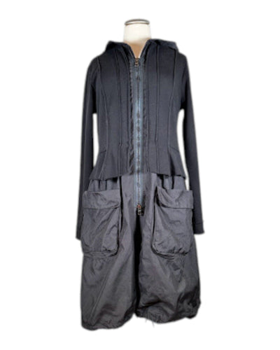 Mantel Mantel Elli 90 Black 1 