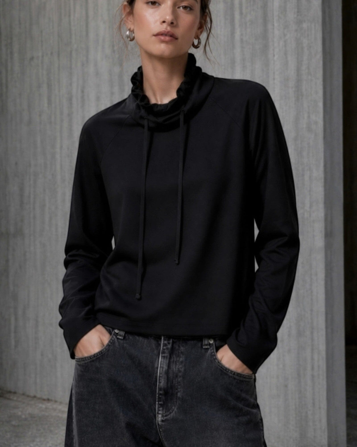 Maren Top Shirt Jane Lushka 099 Black S 