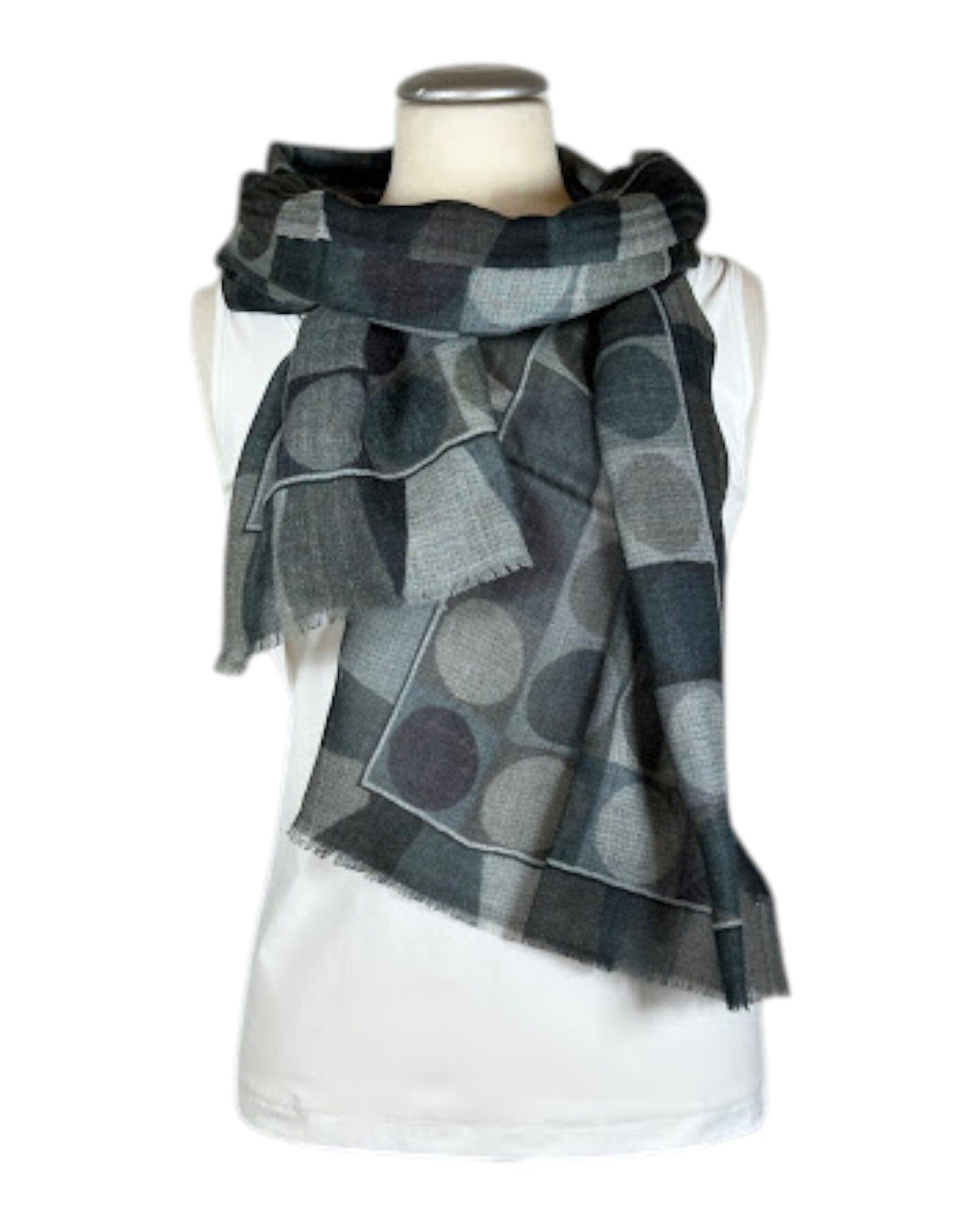 Masina Schal Salto Anthrazit 50x180cm 