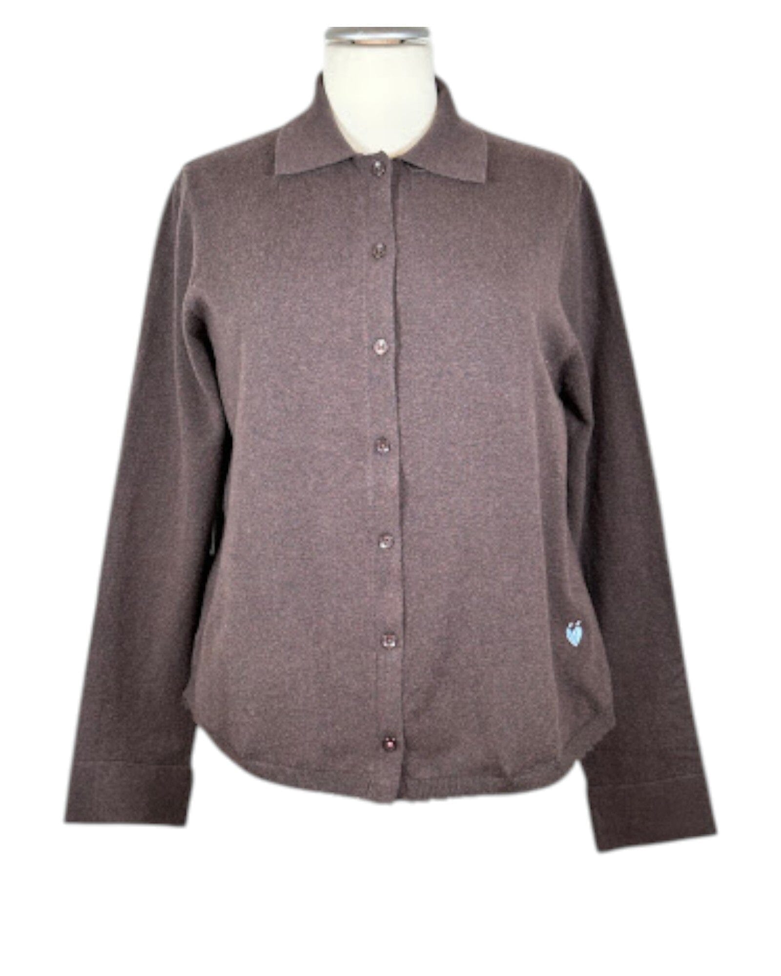 MikelaL Strickjacke Lieblingsstück 698 Dark Brown 36 