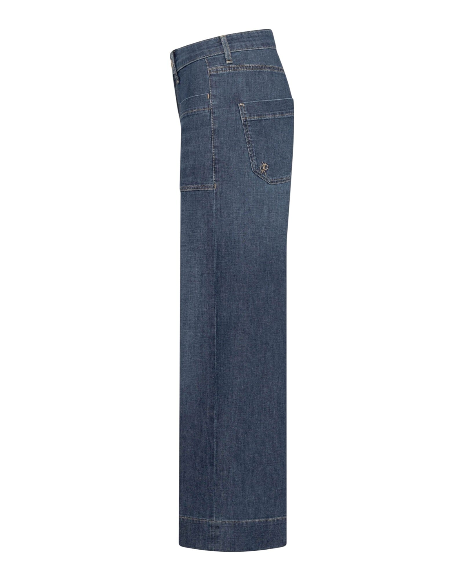 Miru 6/8 Linen Denim Jeanshose Raffaello Rossi 