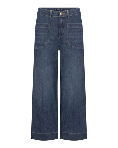 Miru 6/8 Linen Denim Jeanshose Raffaello Rossi 850 Blue Blue 36 