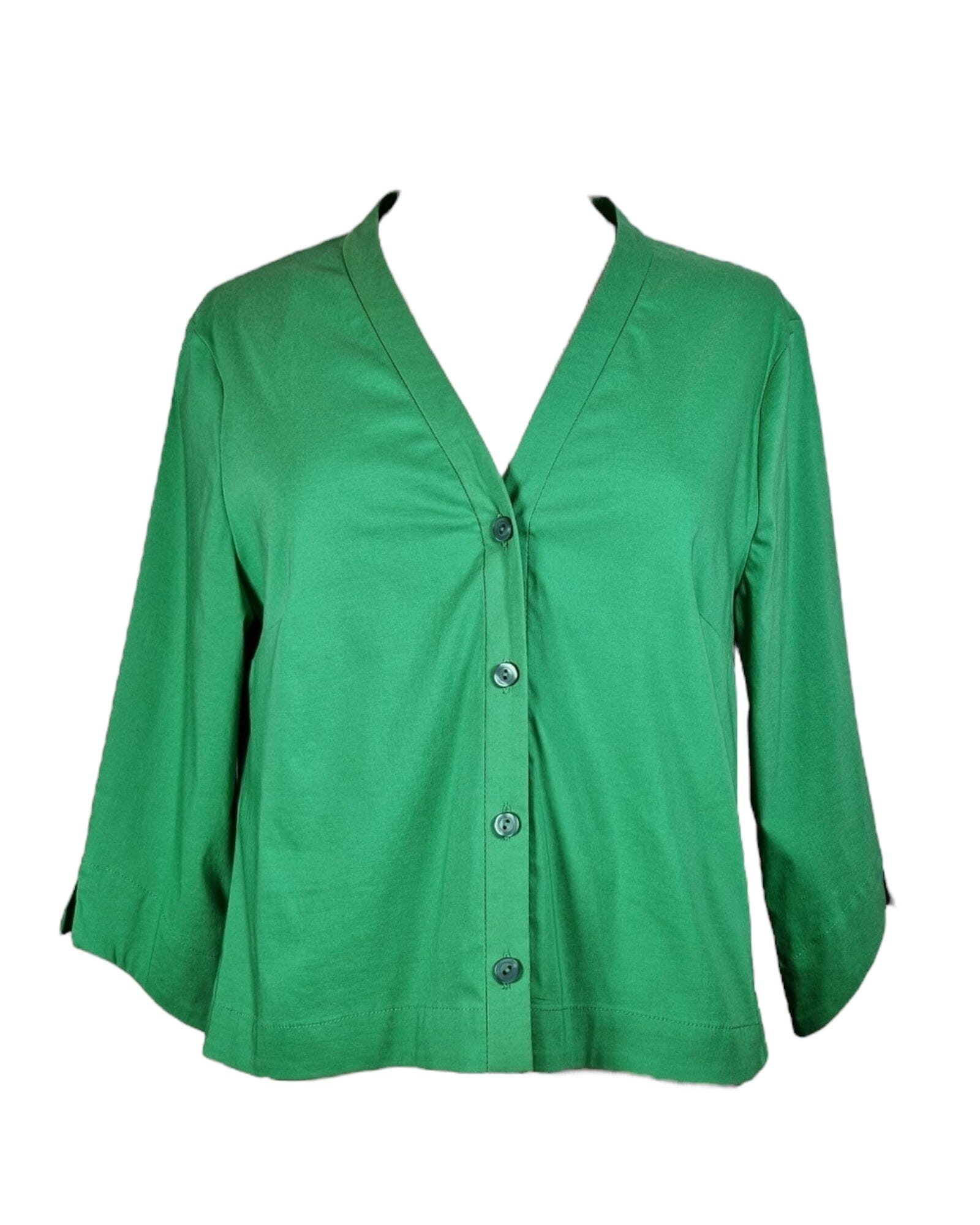 Mybeno Blusenjacke Blusenjacke Fox's S75 True Green 36 