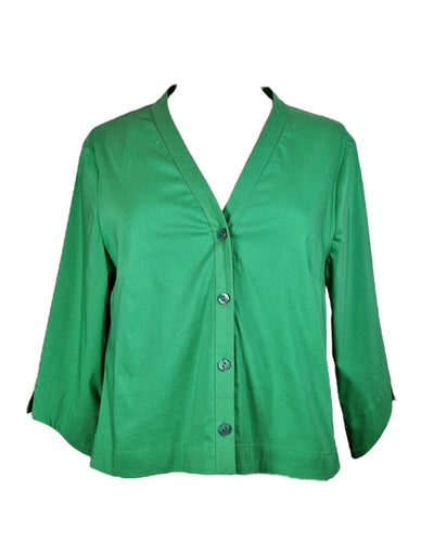 Mybeno Blusenjacke Blusenjacke Fox's S75 True Green 36 