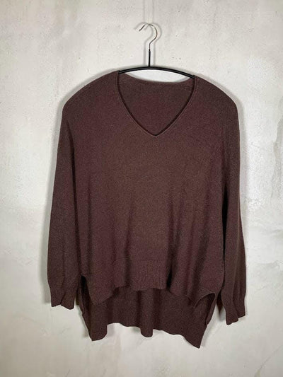Nahtloser Pullover Pullover Farfalla Einheitsgröße Choco 