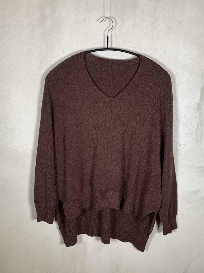 Nahtloser Pullover Pullover Farfalla Einheitsgröße Choco 