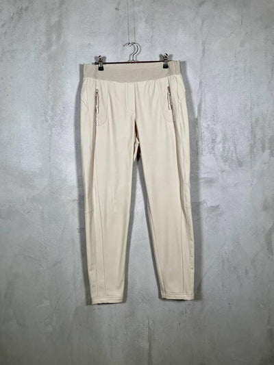 Natina Ribbon Thermo Jersey Hose Raffaello Rossi 340 Kalk 34 