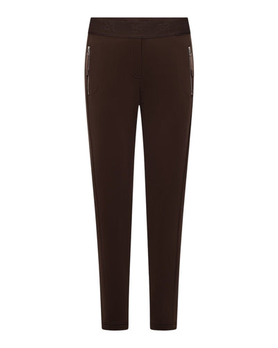 Natina Ribbon Thermo Jersey Hose Raffaello Rossi 680 Tabak 36 