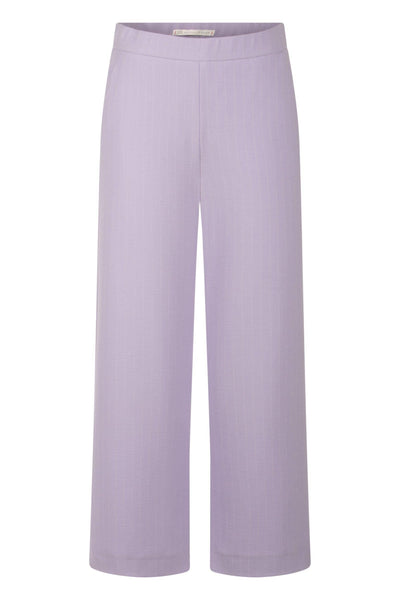 Paline 6/8 Pin-Stripe Crepe Hose Raffaello Rossi 044 Lila gemustert 34 