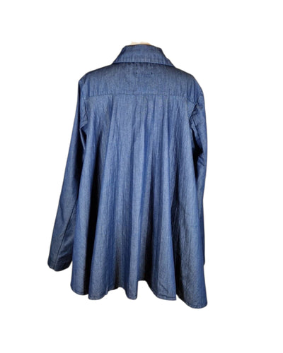 Plissee Jack Bluse Plü 