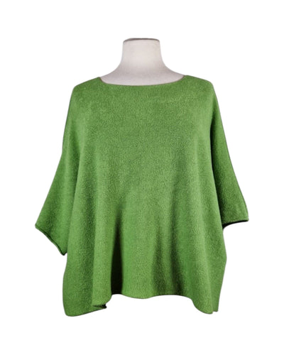 Poncho Pullover Pullover Kolibri Ulm Apfelgrün Einheitsgröße 