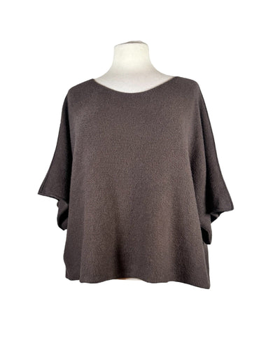 Poncho Pullover Pullover Kolibri Ulm Braun Einheitsgröße 